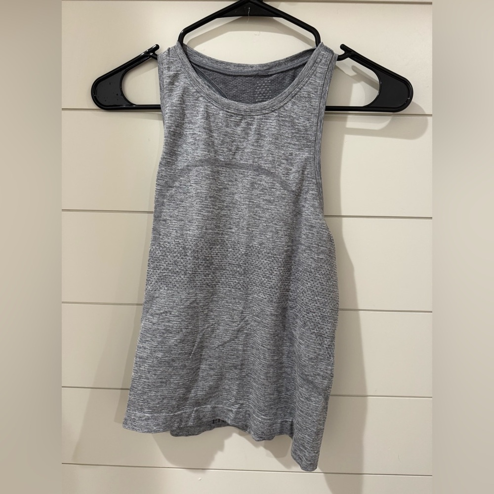 lululemon athletica Gray Tank Top